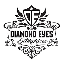 D E DIAMOND EYES ENTERPRISES logo