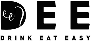 D E E DRINK EAT EASY logo