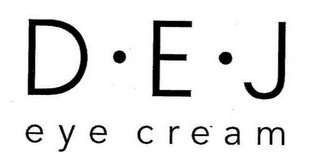 D · E · J EYE CREAM logo