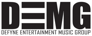 D E M G DEFYNE ENTERTAINMENT MUSIC GROUP logo