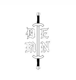 D E M N logo