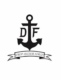 D F DROP ANCHOR FORGE logo