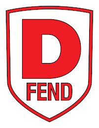 D FEND logo