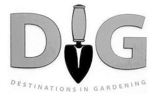 D G DESTINATIONS IN GARDENING logo