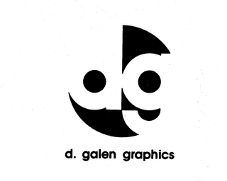 D. GALEN GRAPHICS logo