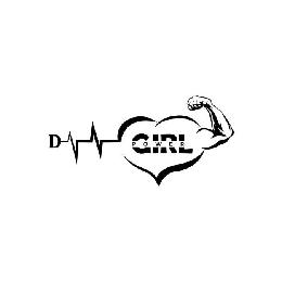 D GIRL POWER logo