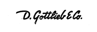 D. GOTTLIEB & CO logo
