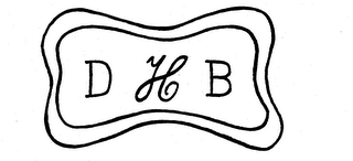 D H B logo