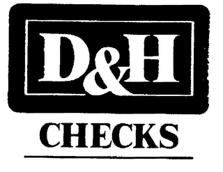 D & H CHECKS logo