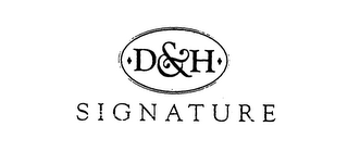D & H SIGNATURE logo