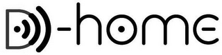D-HOME logo