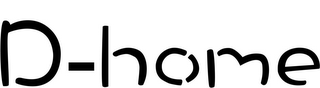 D-HOME logo
