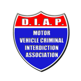 D. I. A. P. MOTOR VEHICLE CRIMINAL INTERDICTION ASSOCIATION logo