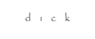 D I C K logo