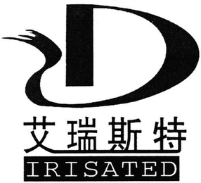 D IRISATED logo