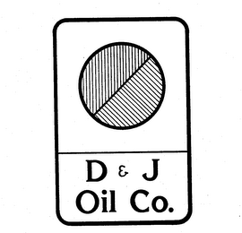 D & J OIL CO. logo