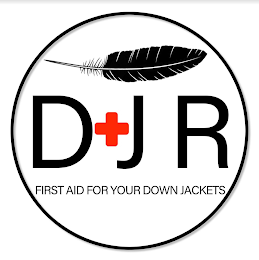 D J R FIRST AID FOR YOUR DOWN JACKETS logo