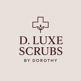 D. LUXE SCRUBS logo