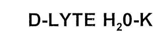 D-LYTE H20-K logo