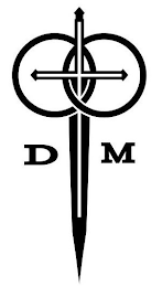 D M logo