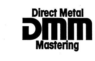 D M M DIRECT METAL MASTERING logo