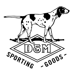 D & M SPORTING GOODS logo