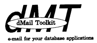 D M T DMAIL TOOLKIT E-MAIL FOR YOUR DATABASE APPLICATIONS logo