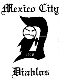 D MEXICO CITY 1940 DIABLOS logo