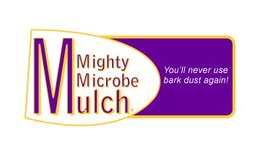D MIGHTY MICROBE MULCH YOU'LL NEVER USE BARK DUST AGAIN! logo