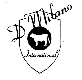 D MILANO INTERNATIONAL logo