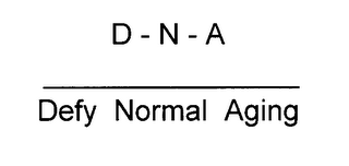 D-N-A DEFY NORMAL AGING