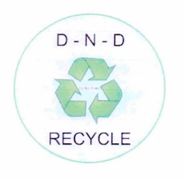D-N-D RECYCLE logo