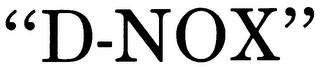 "D-NOX" logo