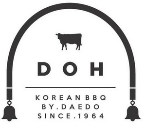 D O H KOREAN BBQ BY . DAEDO SINCE . 1964 logo