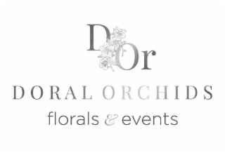 D OR DORAL ORCHIDS FLORALS & EVENTS logo