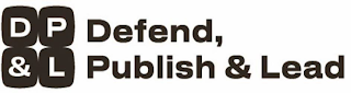 D P & L DEFEND, PUBLISH & LEAD logo