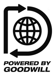 D POWERED BY GOODWILL logo