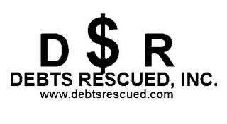 D $ R DEBTS RESCUED, INC. WWW.DEBTSRESCUED.COM logo