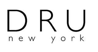 D R U NEW YORK logo