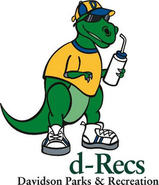 D-RECS DAVIDSON PARKS & RECREATION logo