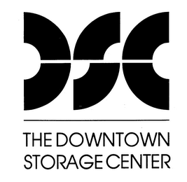 D S C THE DOWNTOWN STORAGE CENTER logo