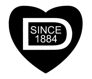 D SINCE 1884 logo