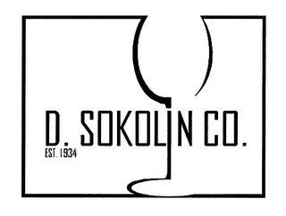 D. SOKOLIN CO. EST. 1934 logo