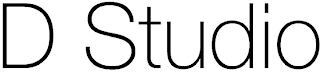D STUDIO logo