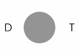 D T logo