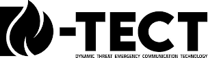 D-TECT DYNAMIC THREAT EMERGENCY COMMUNICATION TECHNOLOGY logo