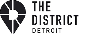 D THE DISTRICT DETROIT logo