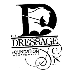 D THE DRESSAGE FOUNDATION INCORPORATED logo