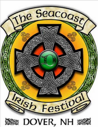 D THE SEACOAST IRISH FESTIVAL DOVER, NH logo