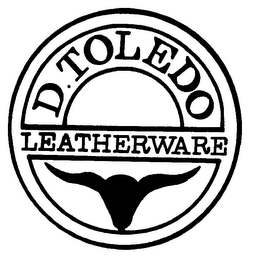 D. TOLEDO LEATHERWARE logo